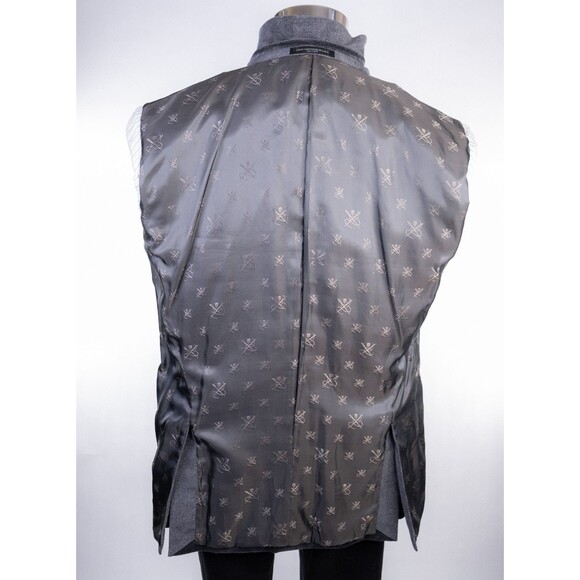 John Varvatos Signature Tailored Tuxedo Jacket blazer Sz 44L Cotton Stretch EUC - Picture 12 of 14